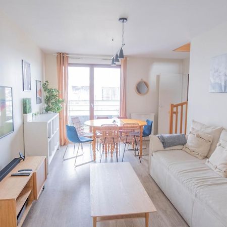Machouart Le Duplex -Parking Gratuit Equipee Commodites- Lägenhet Aubervilliers Exteriör bild