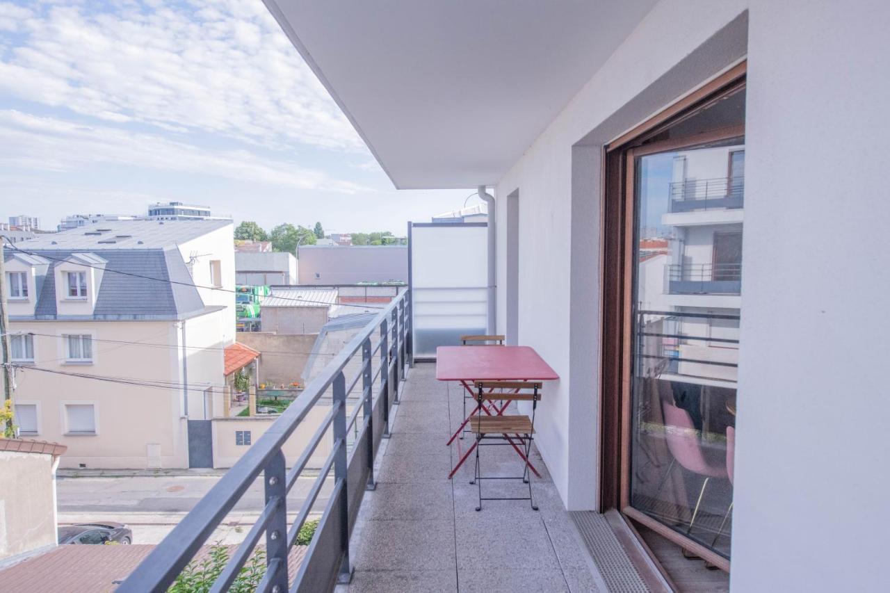 Machouart Le Duplex -Parking Gratuit Equipee Commodites- Lägenhet Aubervilliers Exteriör bild
